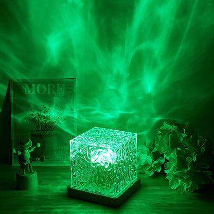 Northern Lights Crystal Lamp