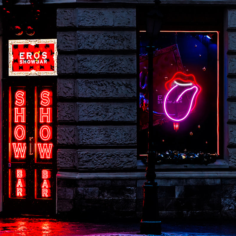 Mouth Neon Sign