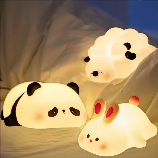 Silicone Animal Lamps