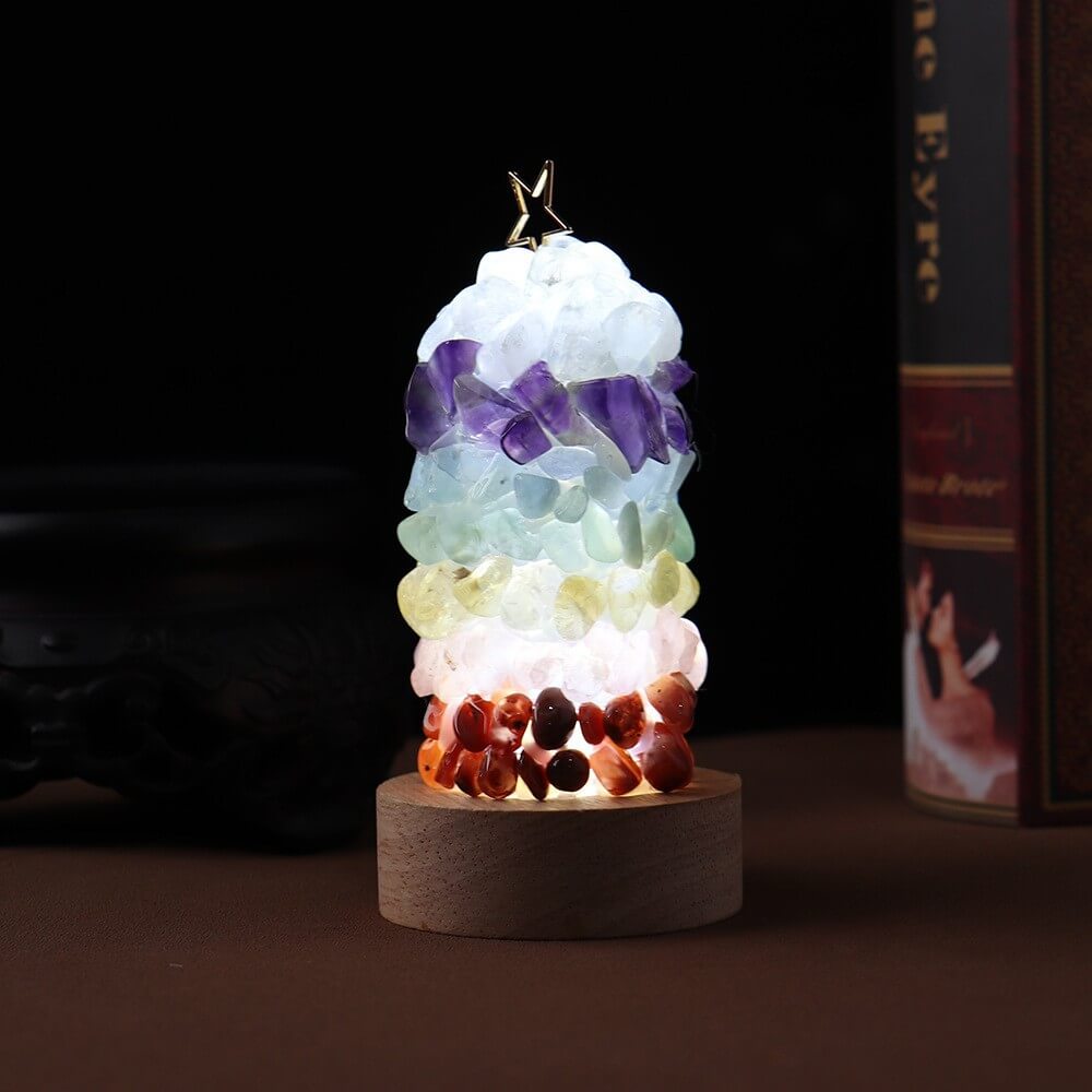 Crystal Gravel Night Lamp