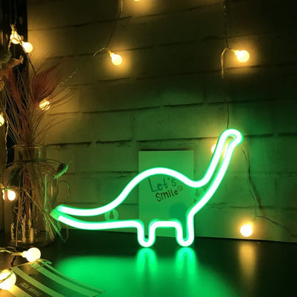 Dinosaur Neon Sign