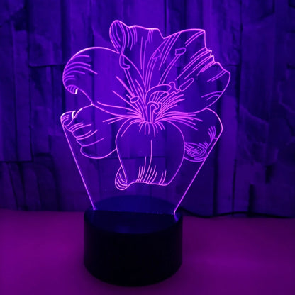 Lily Flower 3D Lamp