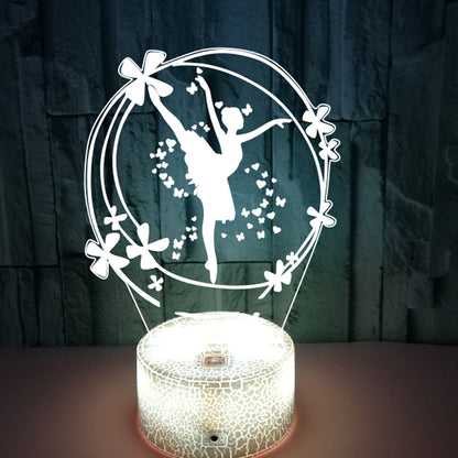 Ballet 3D Lamp