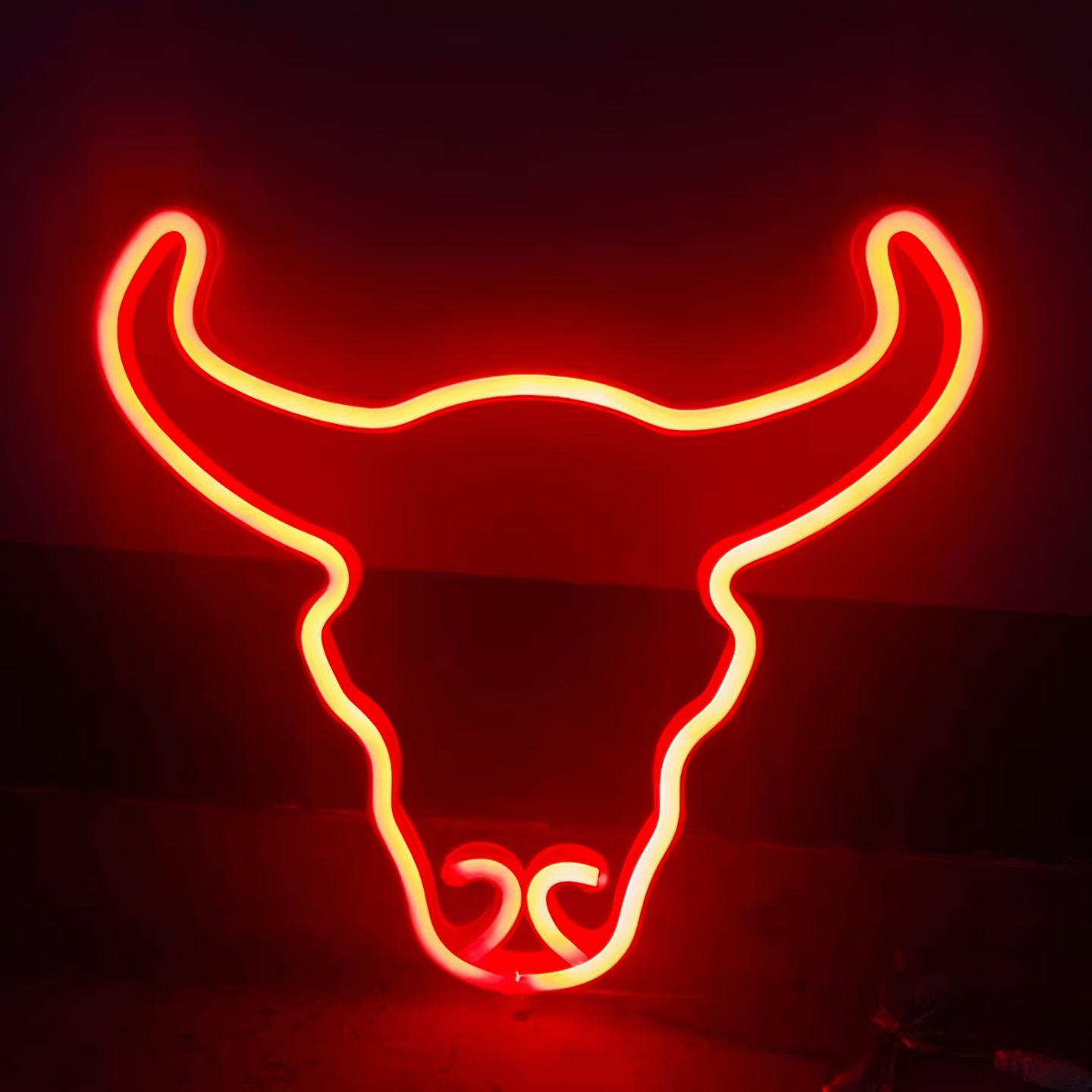 Bull Neon Sign