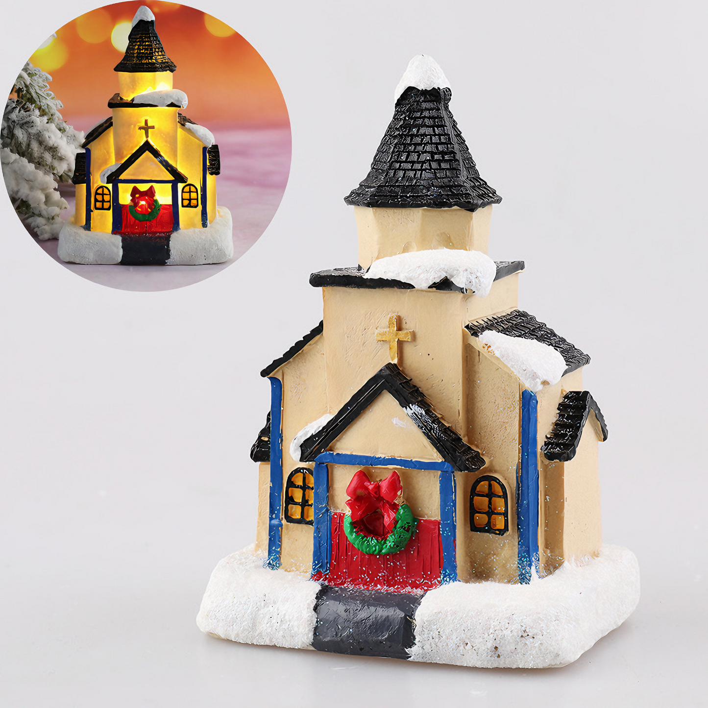 Led Christmas Mini Houses