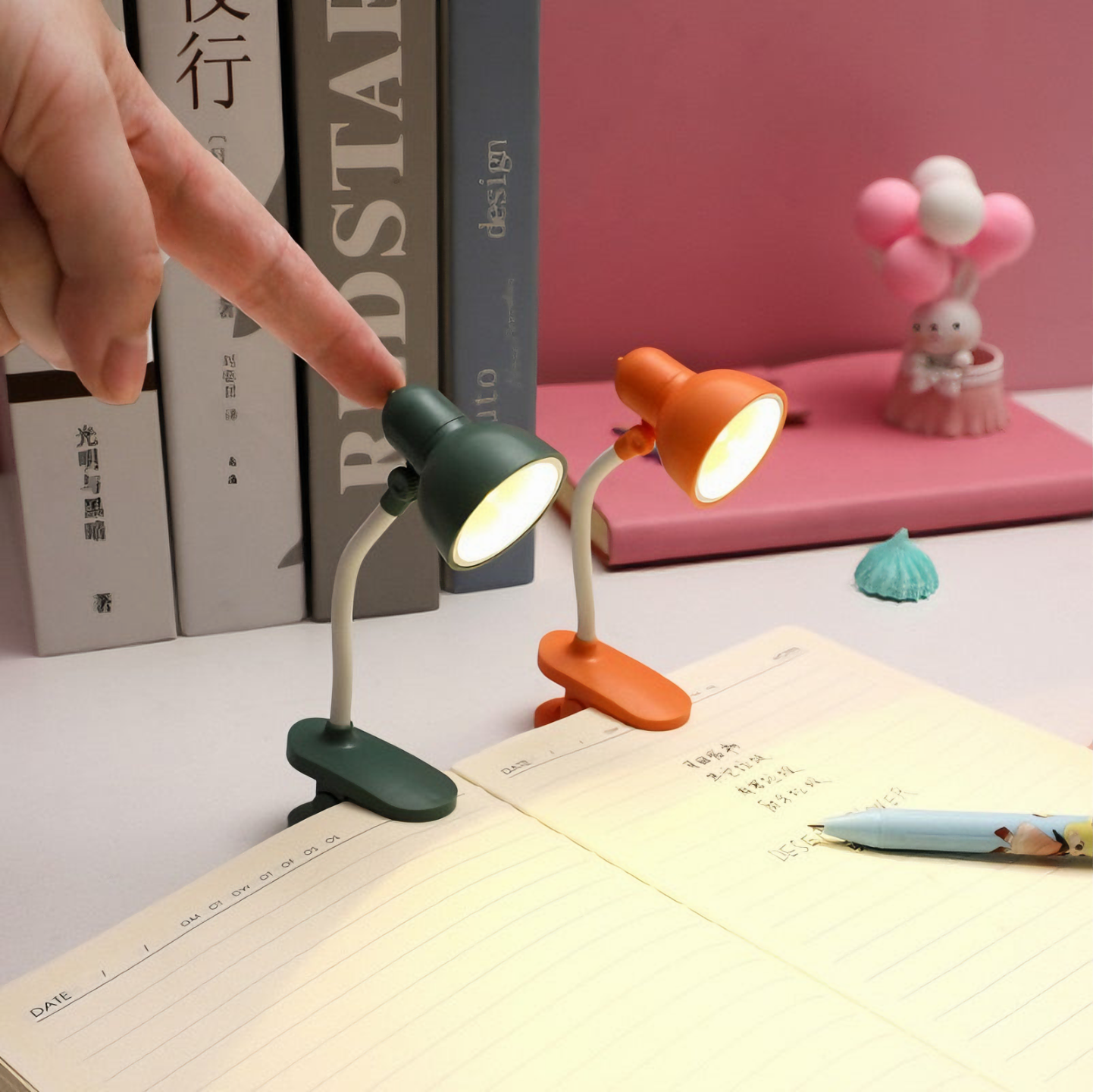 Mini Book Lamp