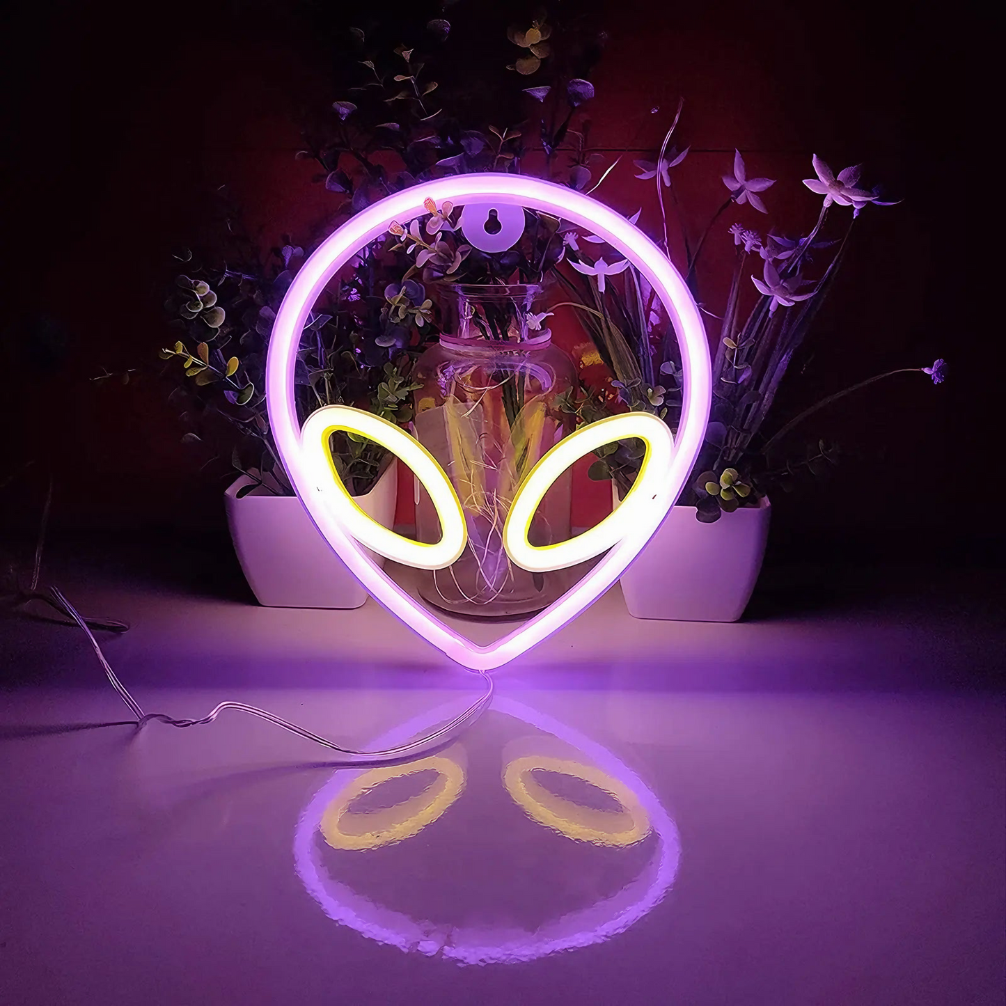 Alien Neon Sign