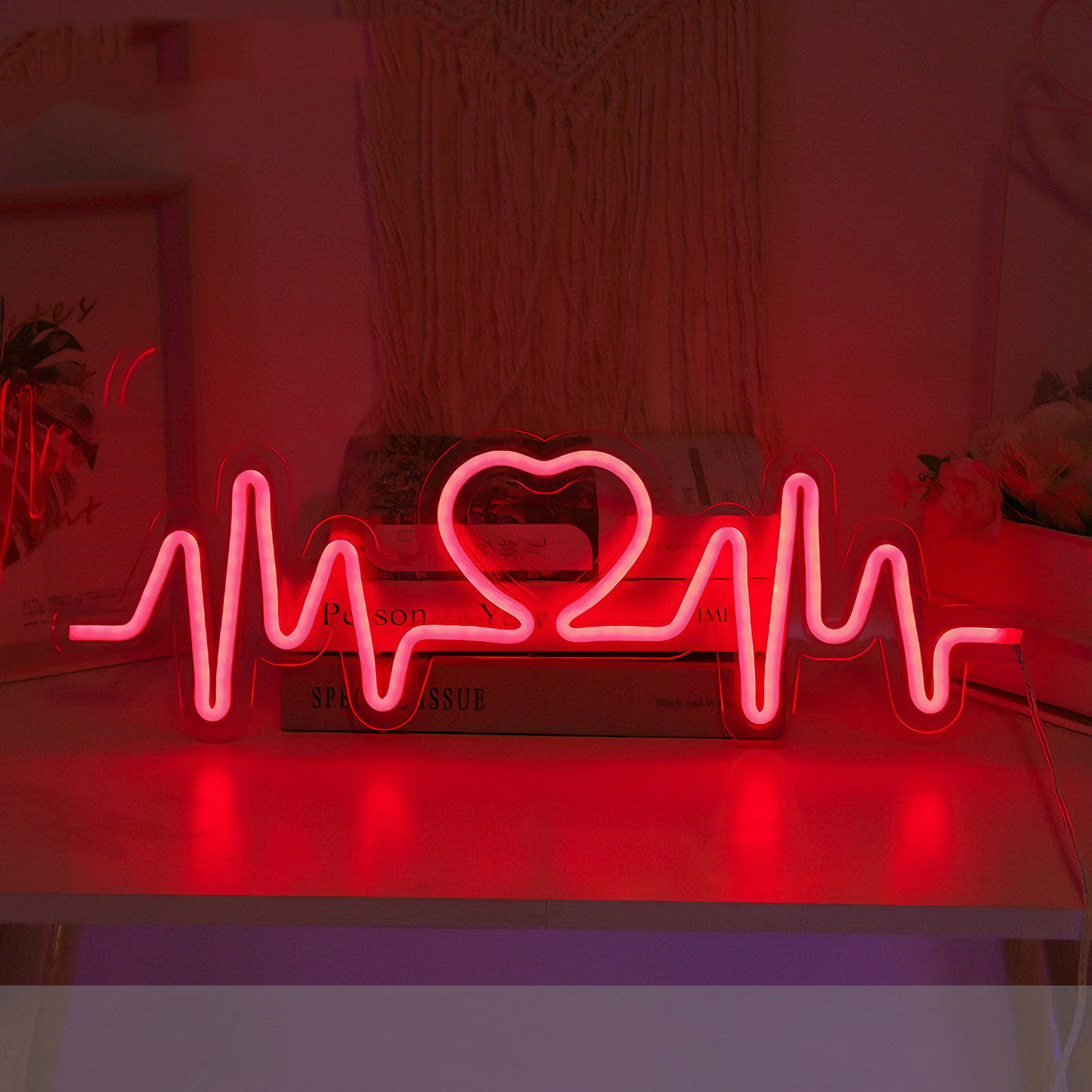 HeartBeat Neon Sign