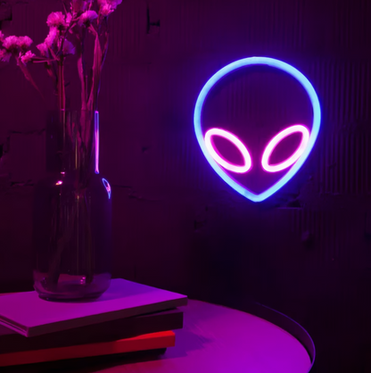 Alien Neon Sign