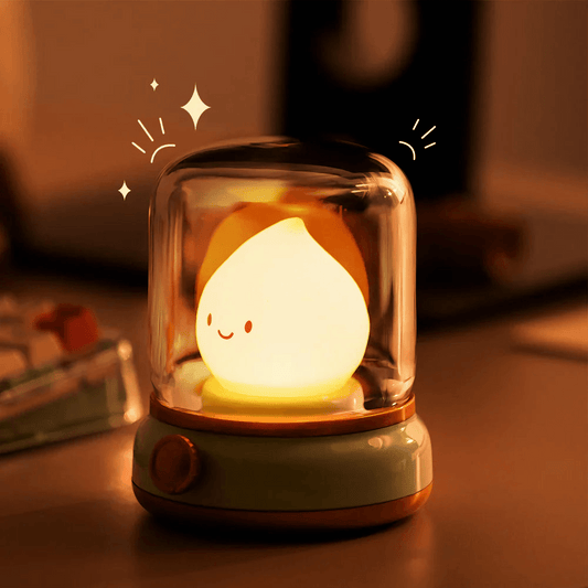 Lightgrace Candle Flame Night Lamp - Green