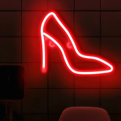 Heels Neon Sign