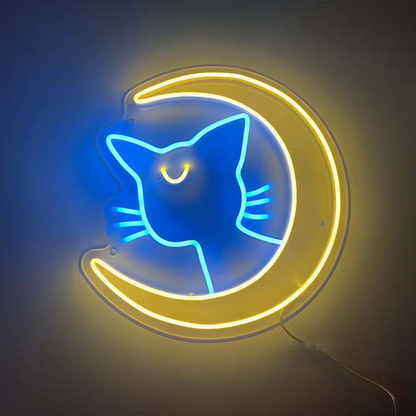 Luna Neon Sign - Light Grace