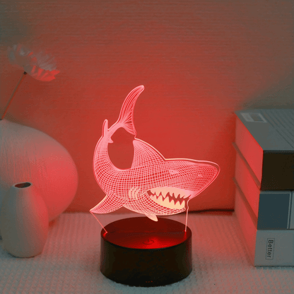 Lightgrace Shark 3D Lamp