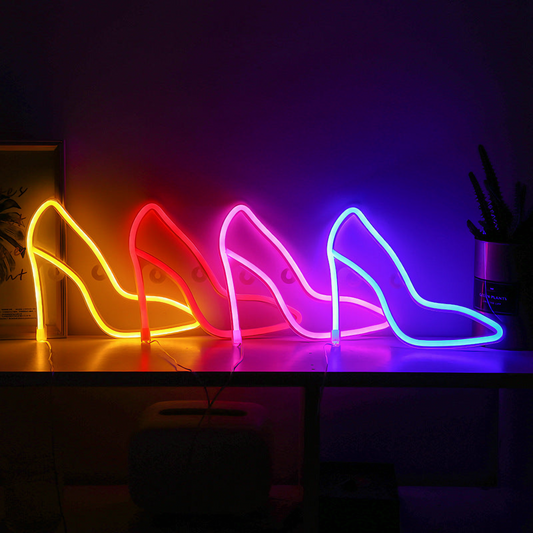 Heels Neon Sign