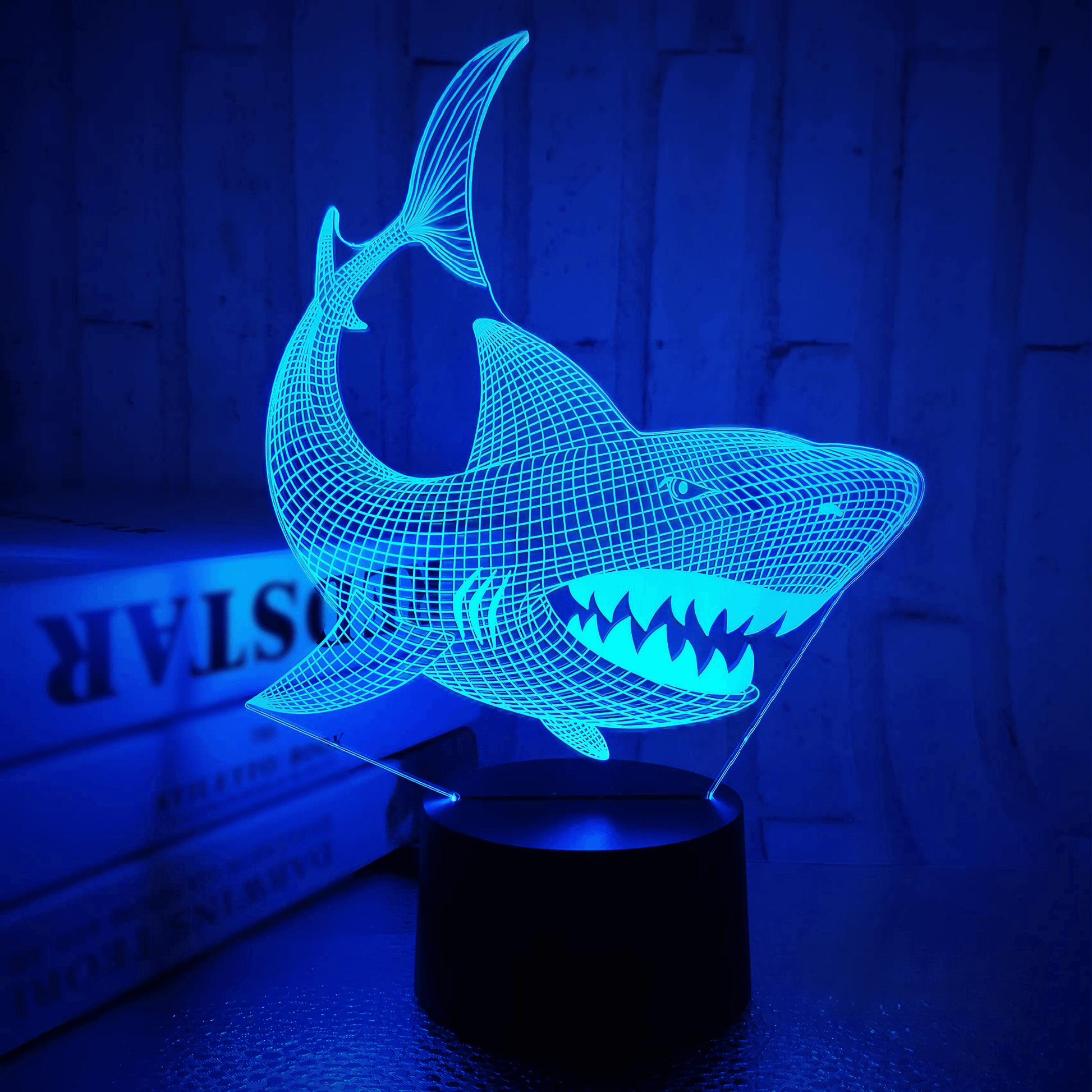Lightgrace Shark 3D Lamp