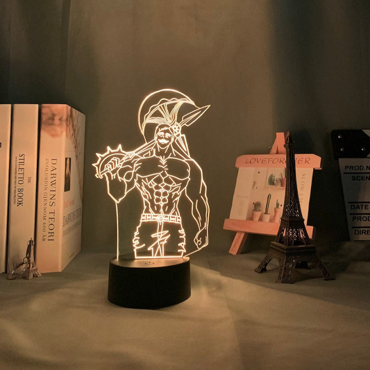 Escanor 3D Lamp