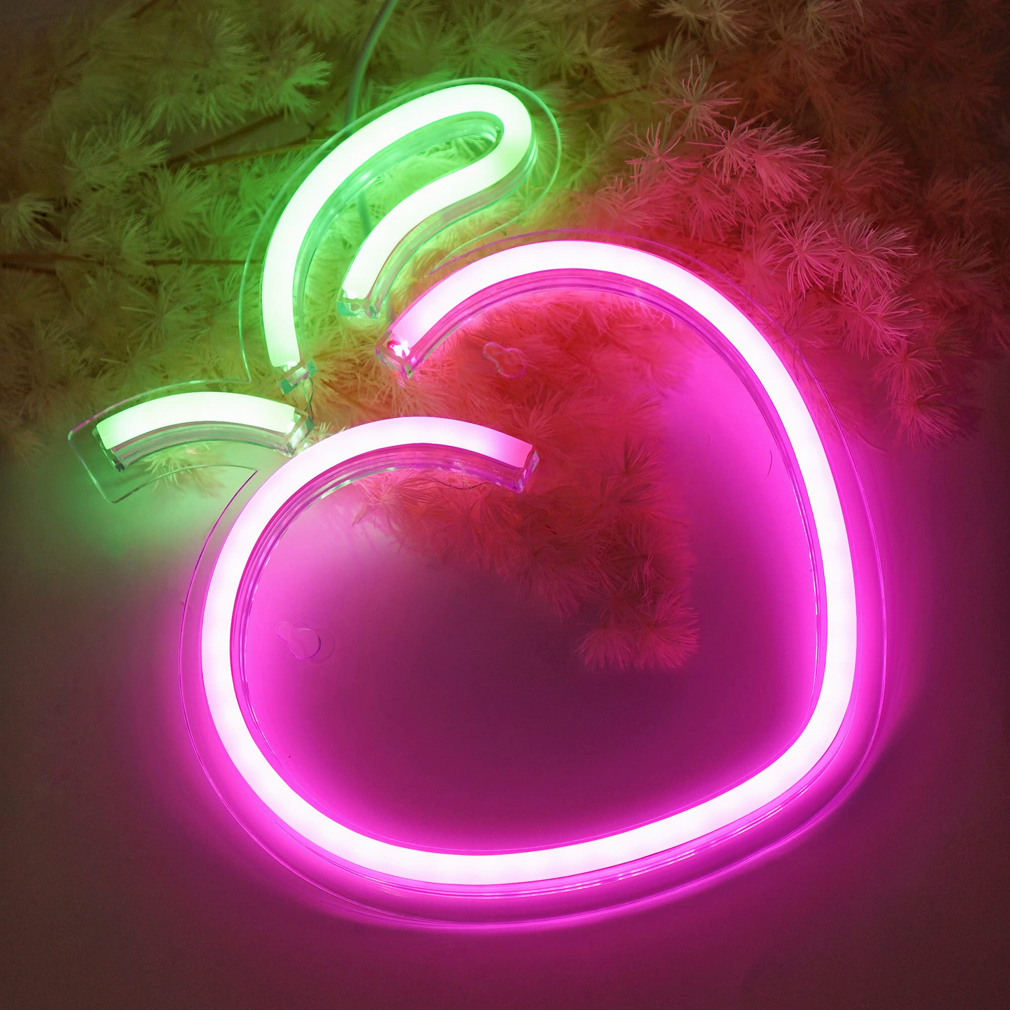 Peach Neon Sign