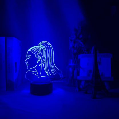 Ariana Grande 3D Lamp - Light Grace