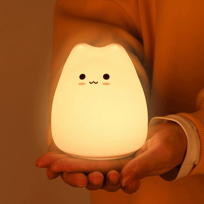 Lightgrace Mini Cat Night Lamp - Happy