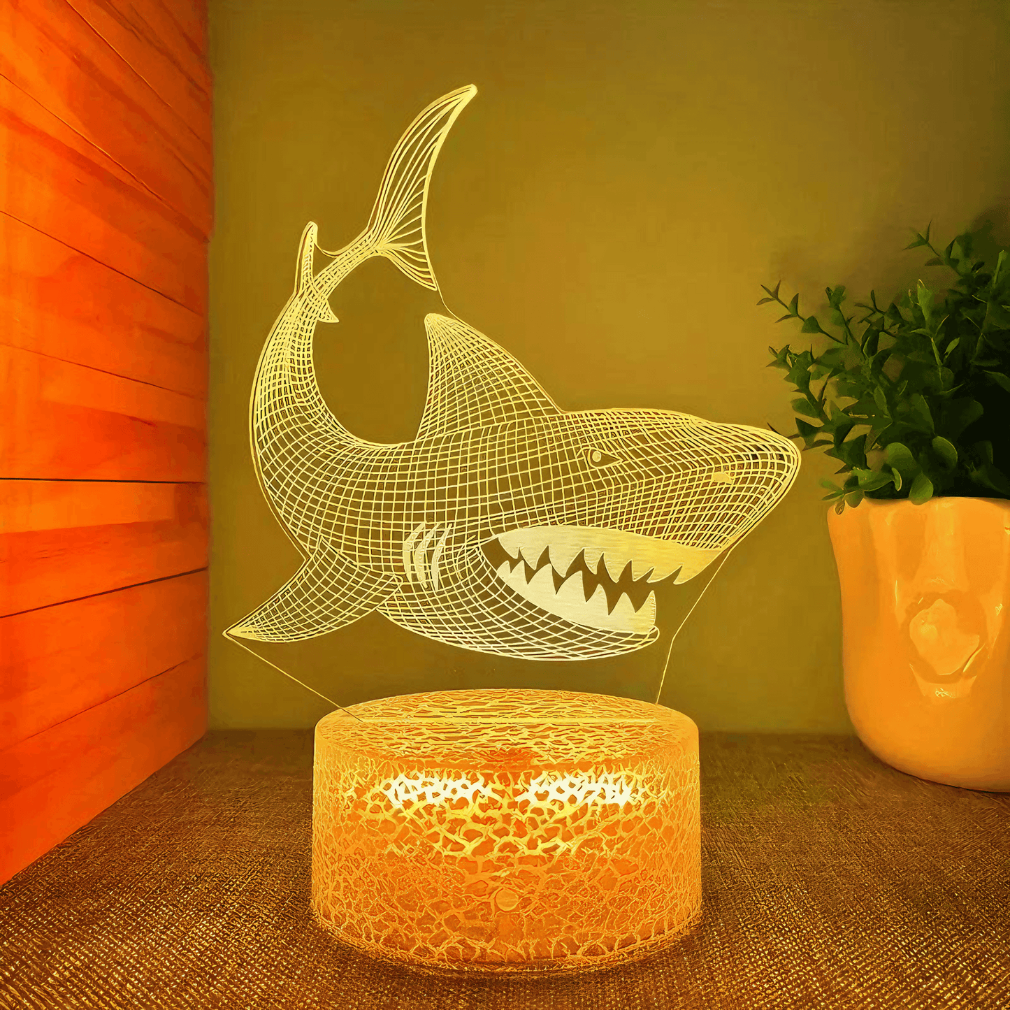 Lightgrace Shark 3D Lamp