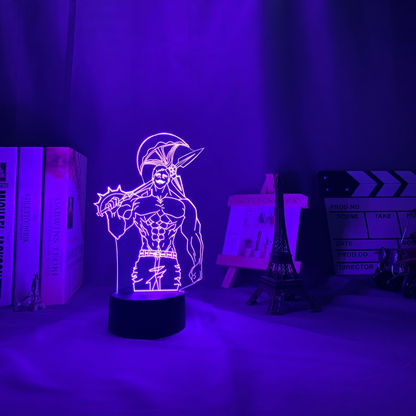 Escanor 3D Lamp