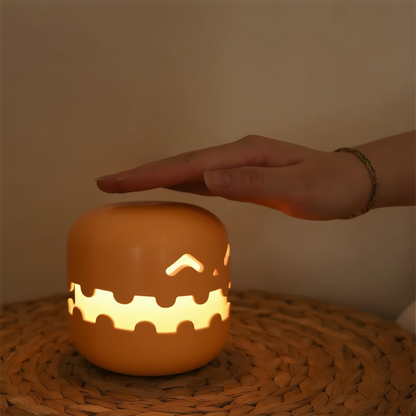 Pumpkin Press Lamp