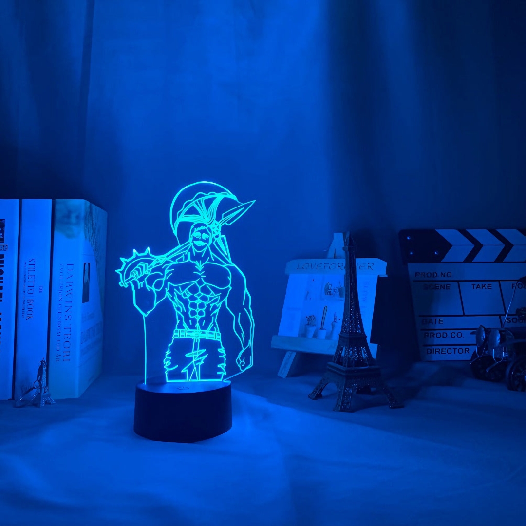 Escanor 3D Lamp