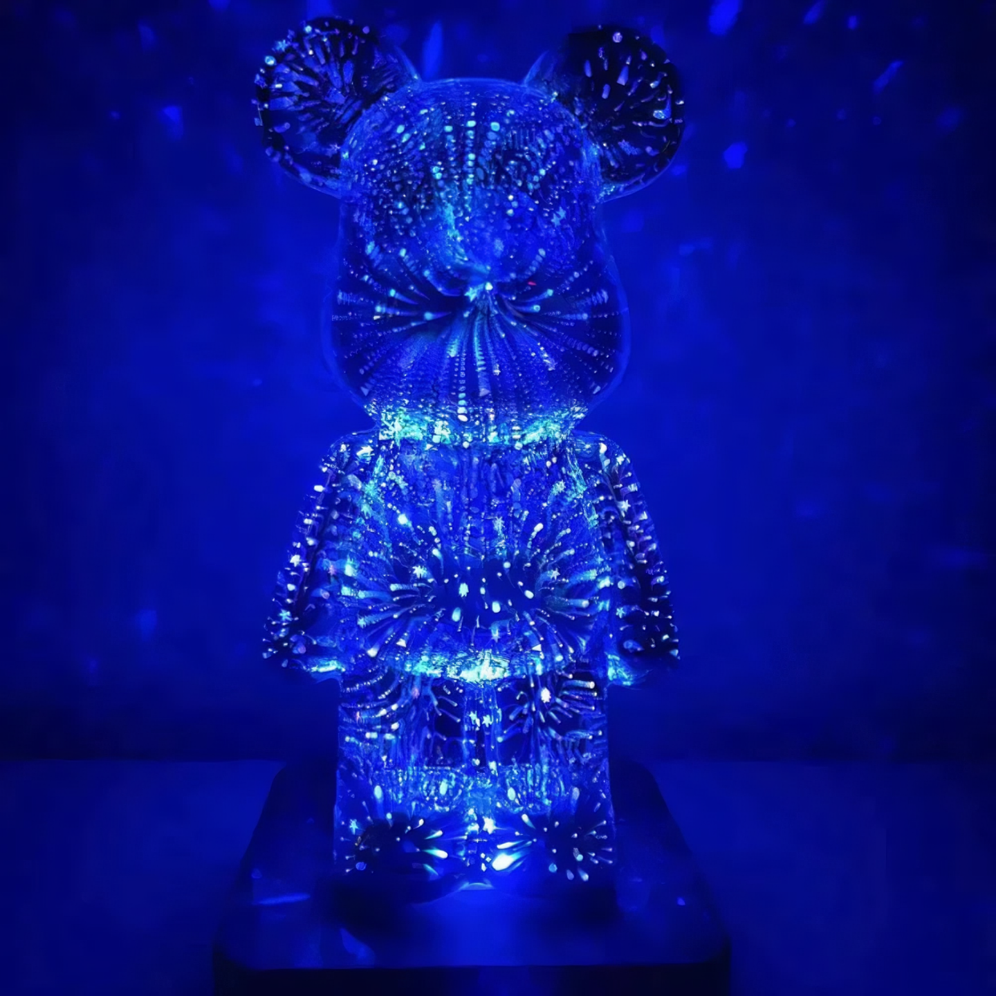 Fireworks Bear Lamp