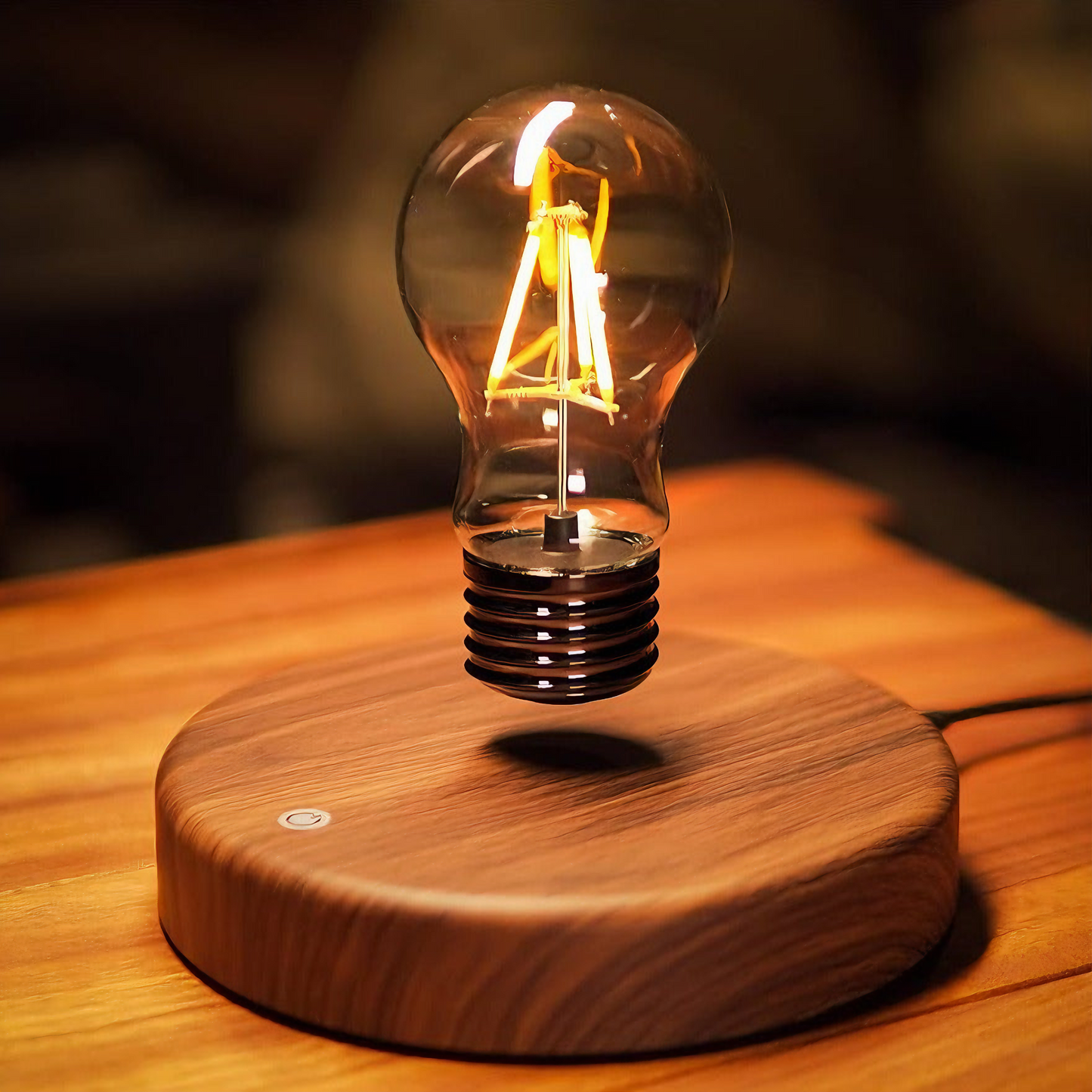 Levitating Bulb Lamp