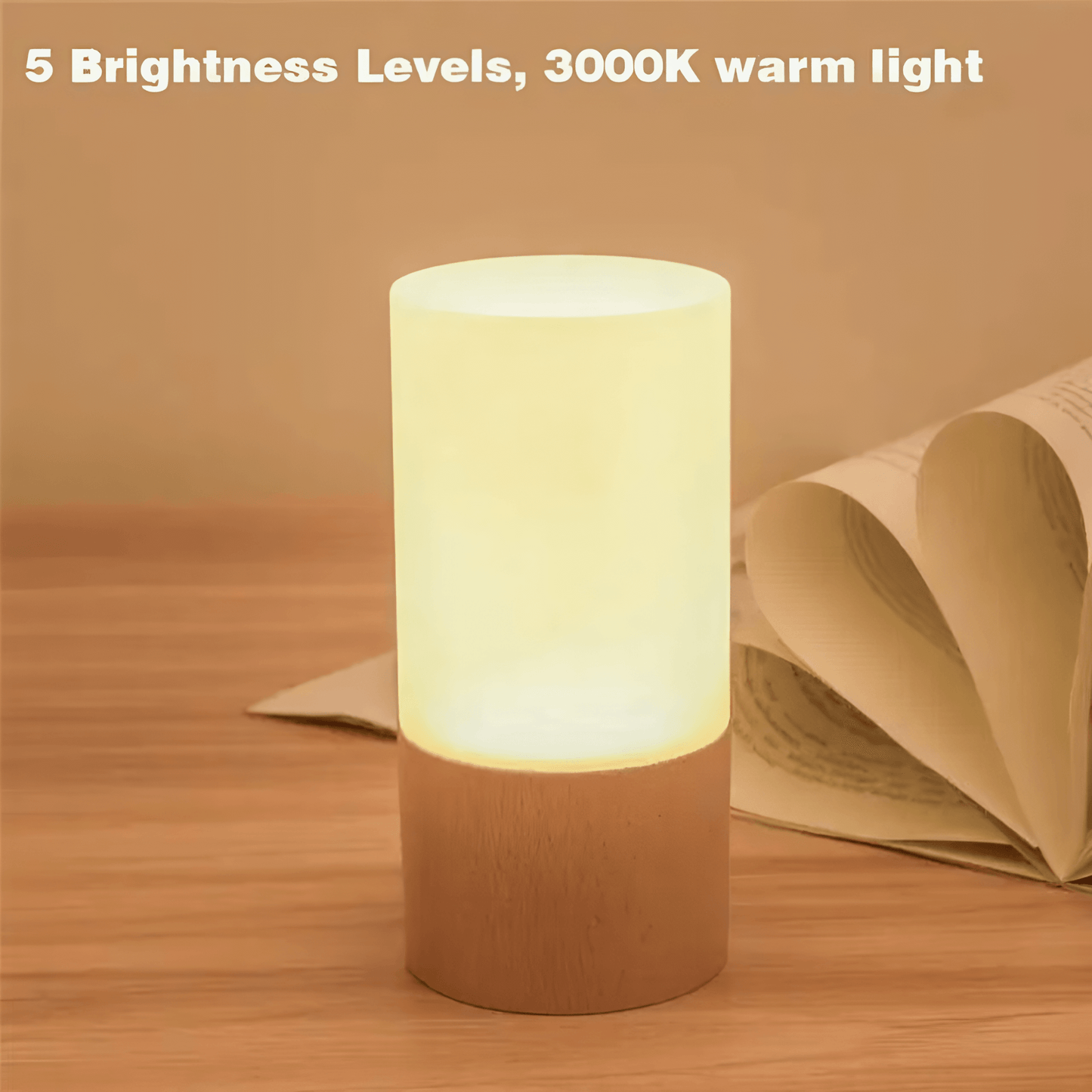 Lightgrace Nordic Wood Led Lamp