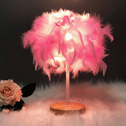 Feather Lamp