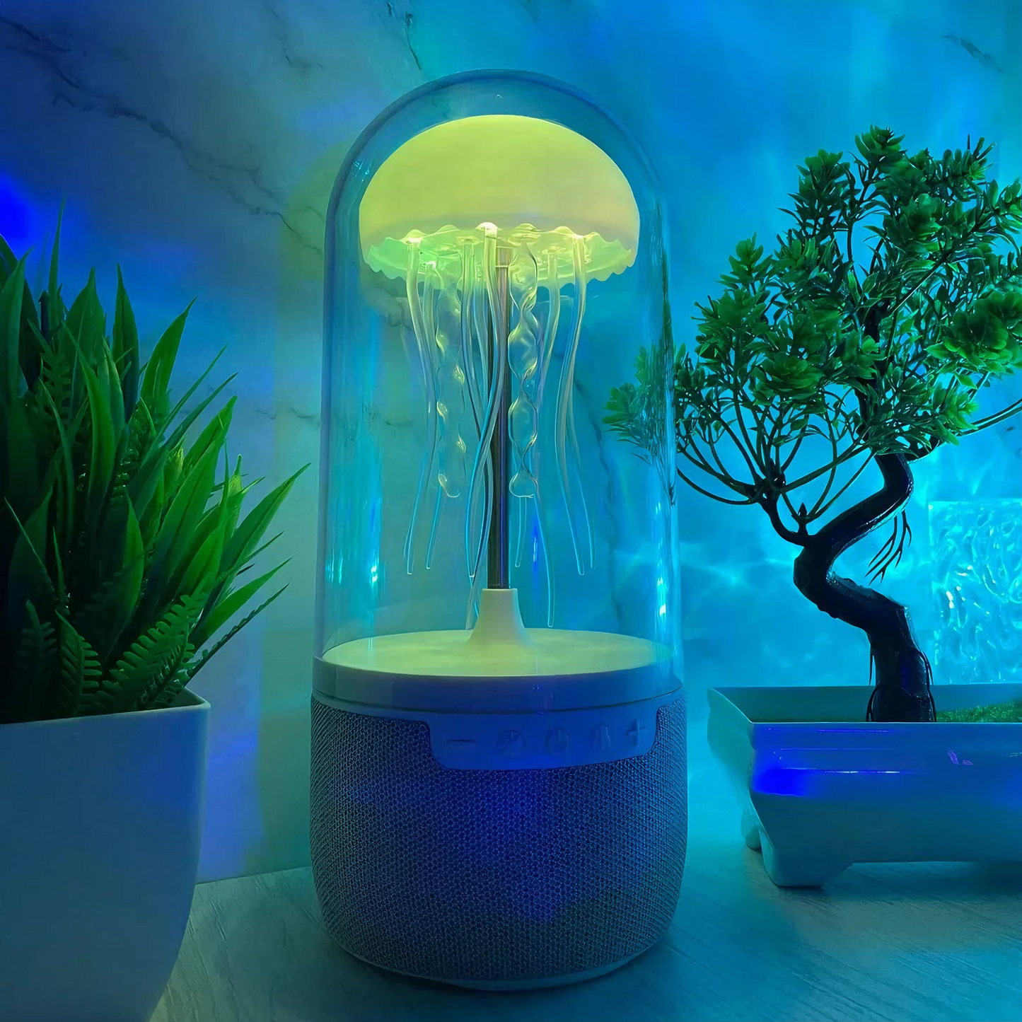 Jellyfish Speaker Lamp