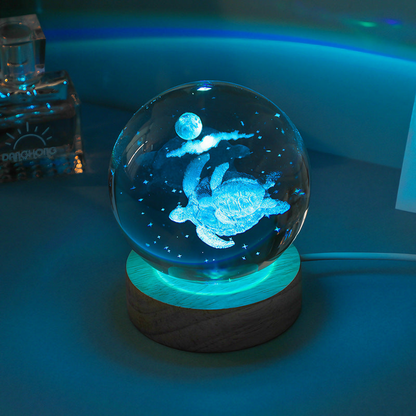 Underwater Life Crystal Ball Lamps