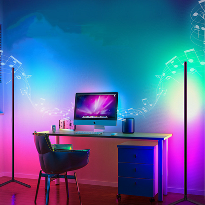 RGB Corner Floor Lamp