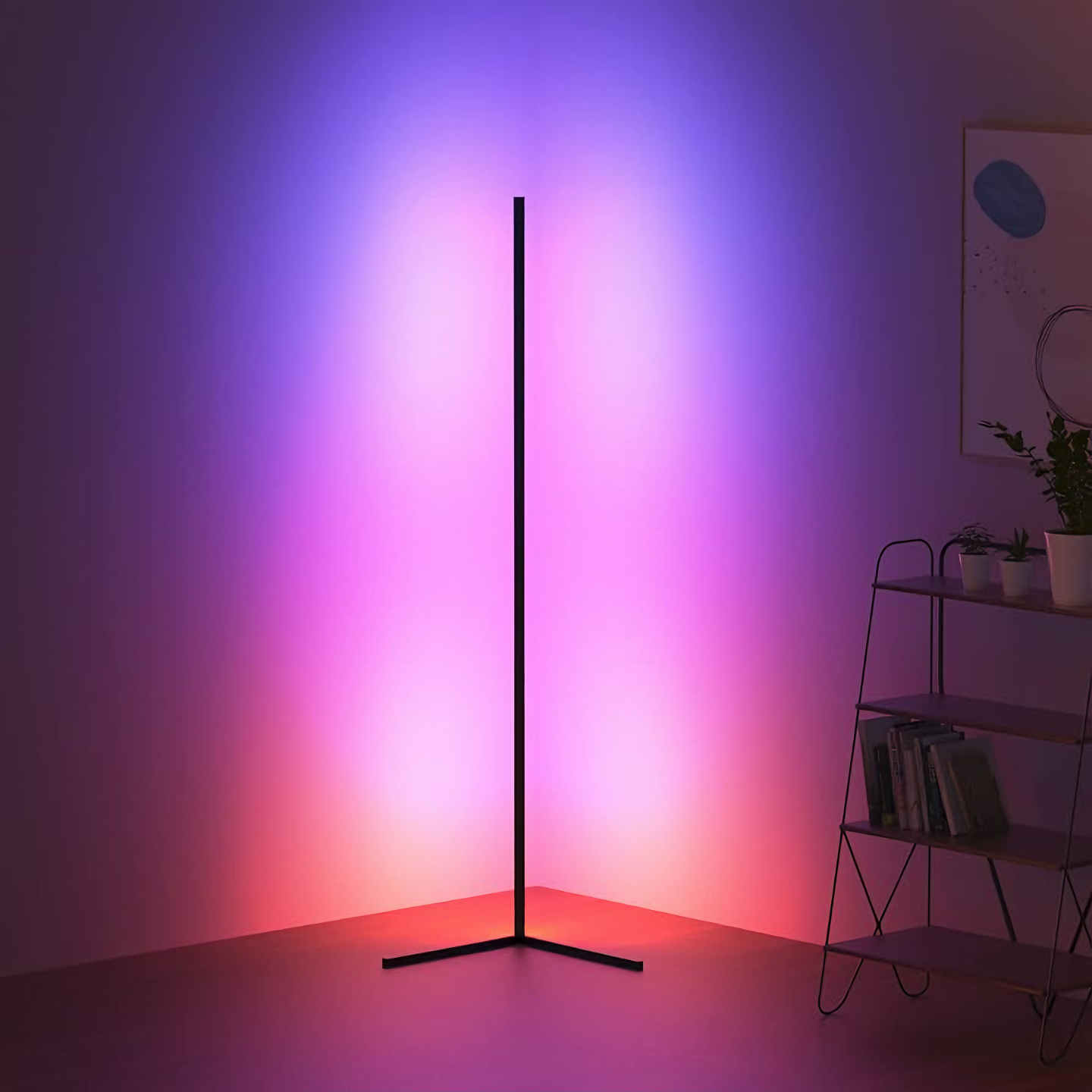 RGB Corner Floor Lamp