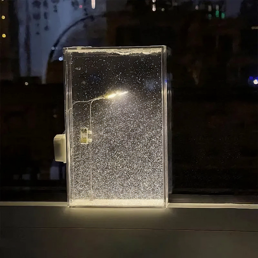 Snowfall Night Lamp