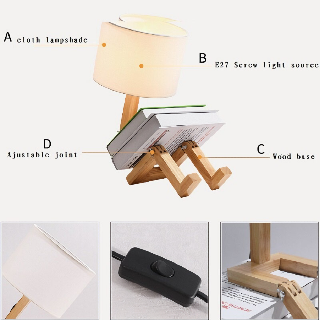 Adjustable Book Reading Lamp