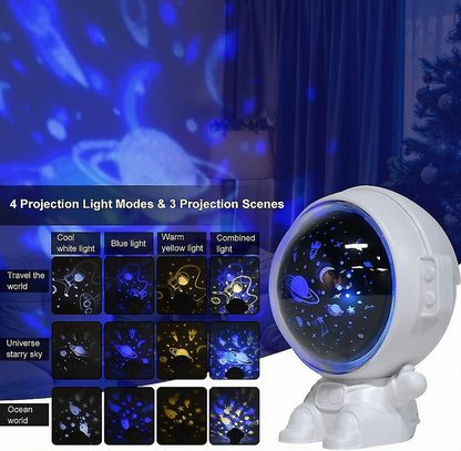 Mini Astronaut Galaxy Projector