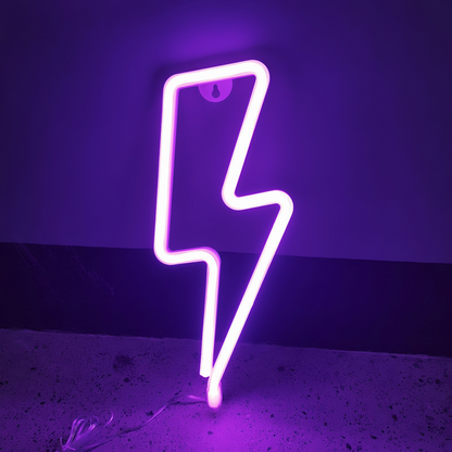 Lightning Neon Sign