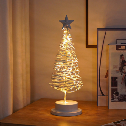 Spiral Christmas Tree Lamp