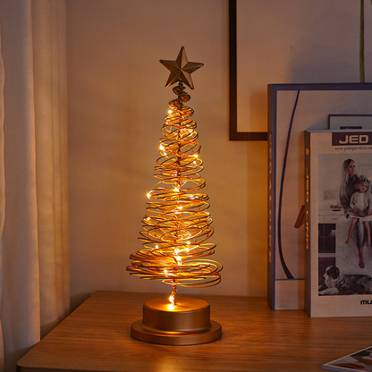 Spiral Christmas Tree Lamp