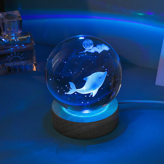 Underwater Life Crystal Ball Lamps