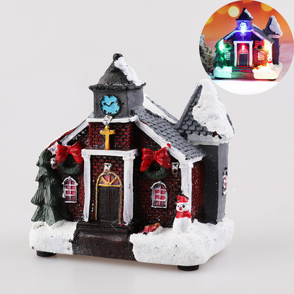 Led Christmas Mini Houses