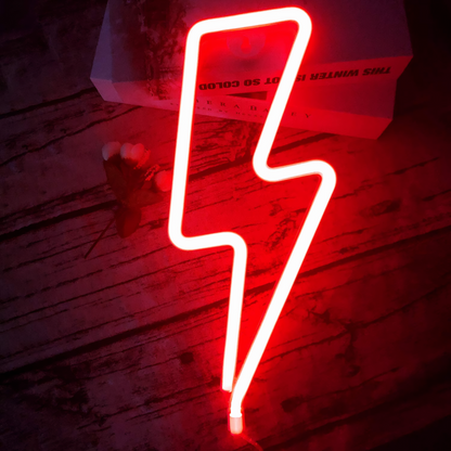 Lightning Neon Sign