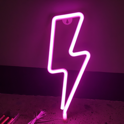 Lightning Neon Sign