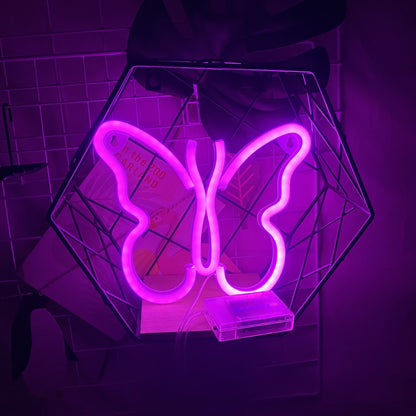 Butterfly Neon Sign