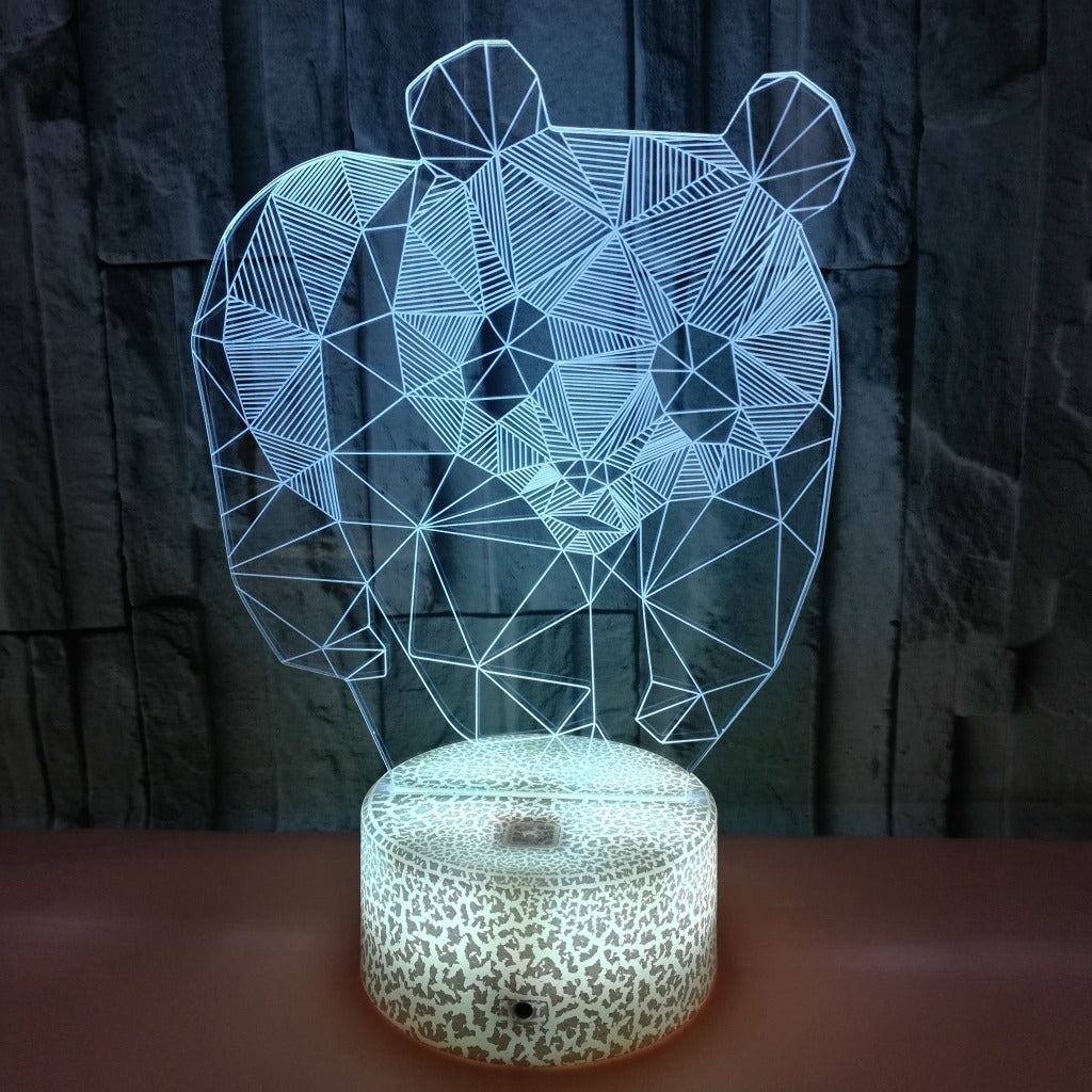 Panda 3D Lamp