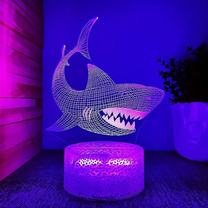 Shark 3D Lamp