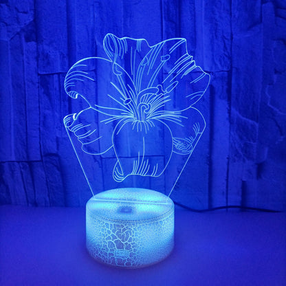 Lily Flower 3D Lamp