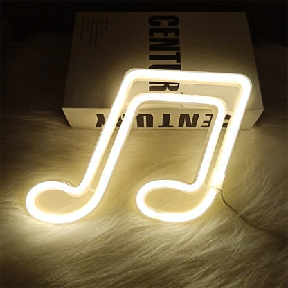 Music Note Neon Signs